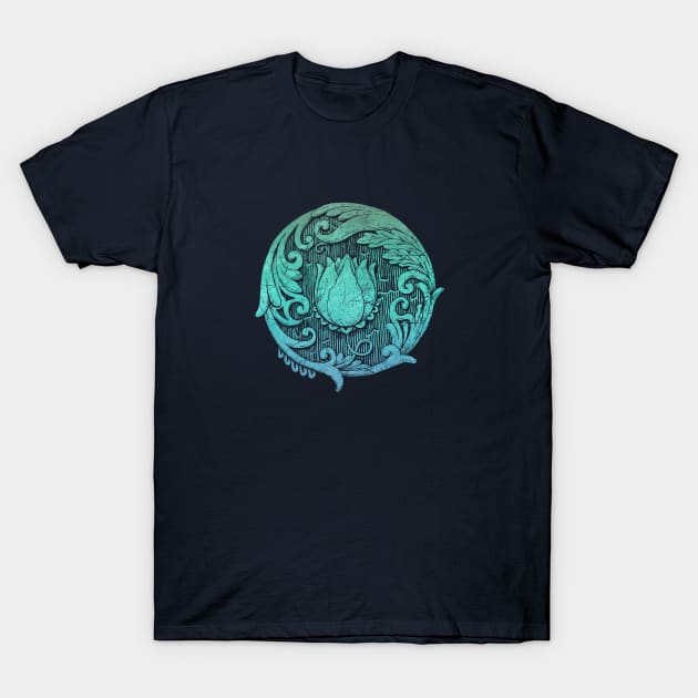 Lotus Flower II T-Shirt by Exosam